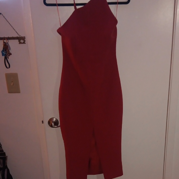 KEEPSAKE the Label Dresses & Skirts - KEEPSAKE the Label One Shoulder Red Dress